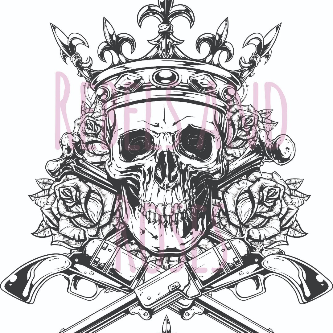 Rebels and roses boutique on x skull coloring page download and print right at home get creative and explore all kinds of techniques great for kids and adults that love to color