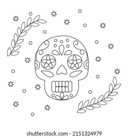 Cinco de mayo sugar skull coloring åºåçéåïå ççï