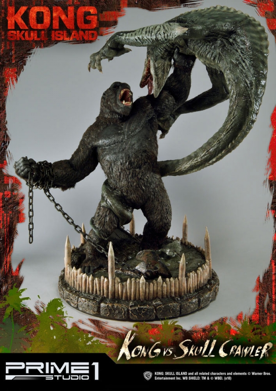 Kong skull island king kong vs skull crawler statue kong skull island king kong vs skull crawler statue kpr