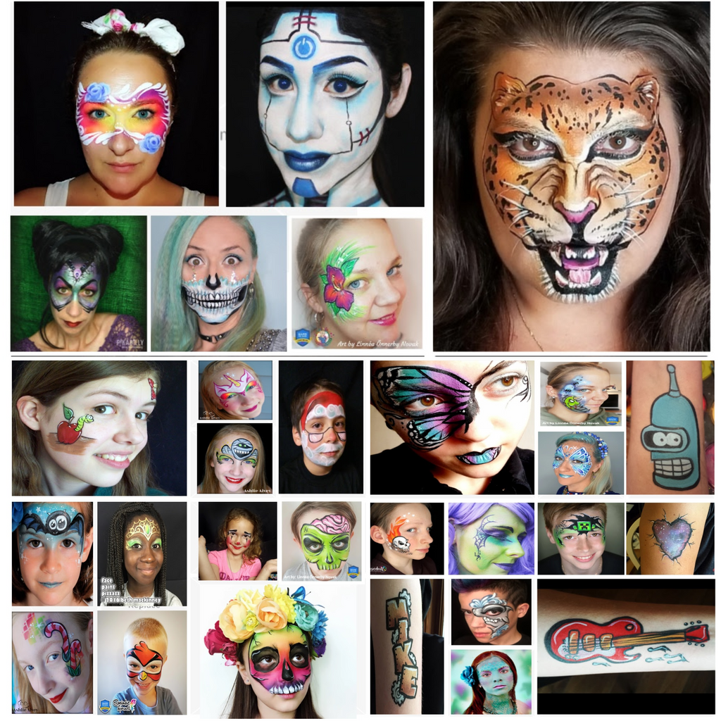 Quick easy face paint ideas