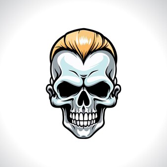 Page skull pop art images