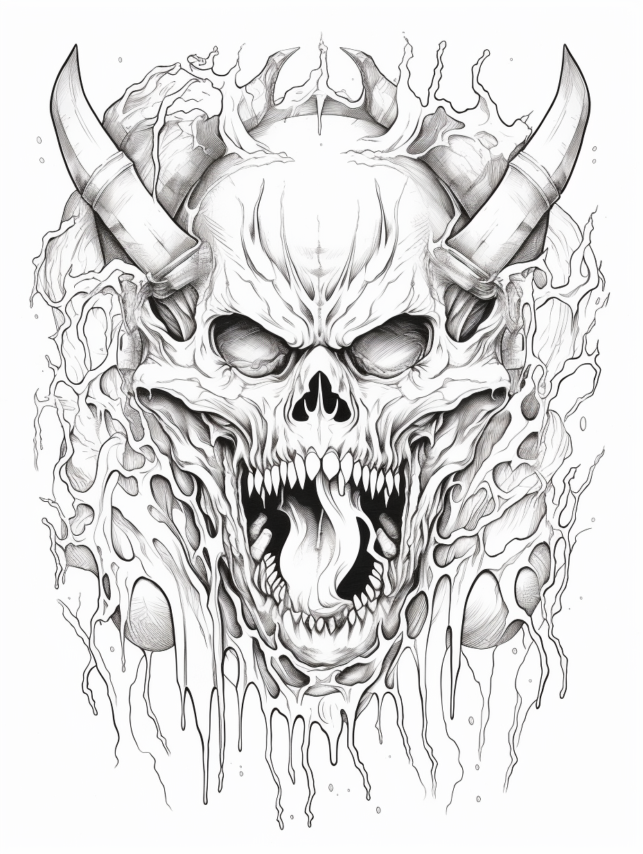 Skull demon