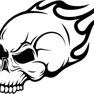 Skull coloring pages printable for free download