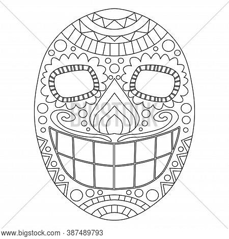 Day dead skull vector vector photo free trial bigstock