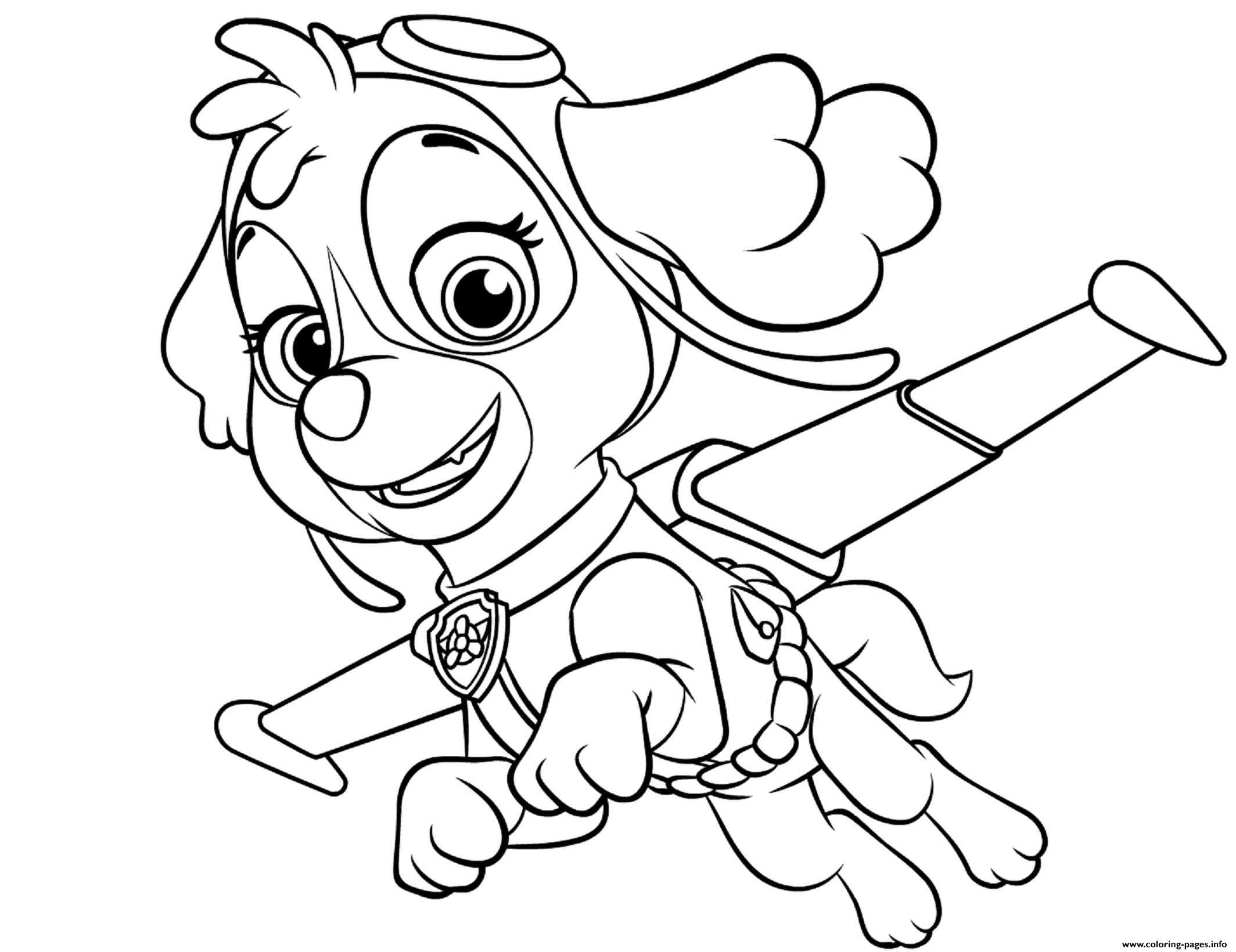 Print skye flying paw patrol coloring pages paw patrol coloring pages paw patrol coloring paw patrol printables