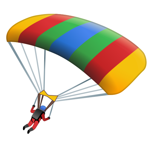 Ðª parachute emoji