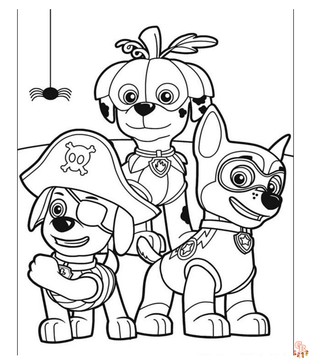 Mighty pups coloring pages printable and free sheets for kids