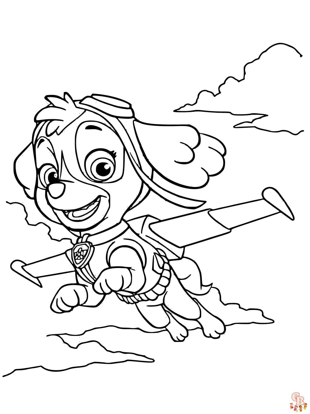 Discover the best free paw patrol coloring pages printable