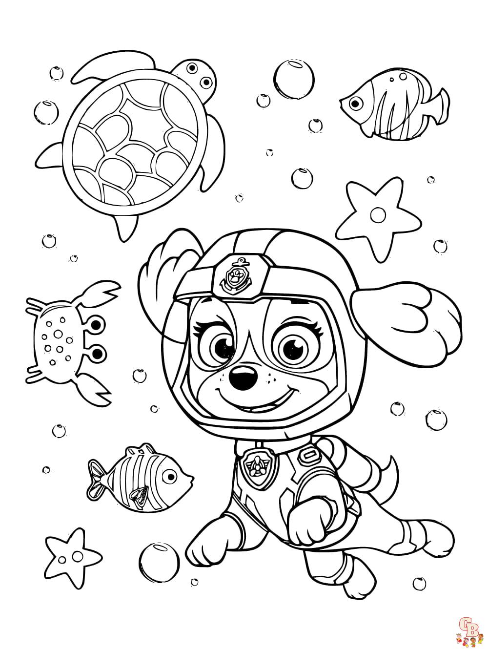 Discover the best free paw patrol coloring pages printable