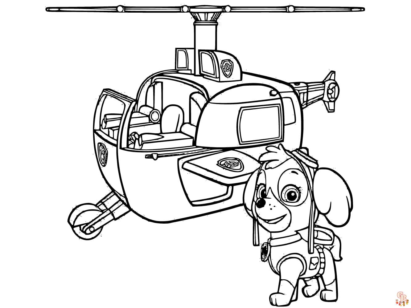 Discover the best free paw patrol coloring pages printable