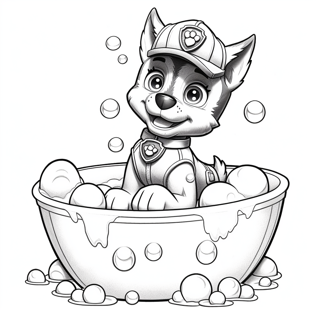 Free printable paw patrol coloring pages