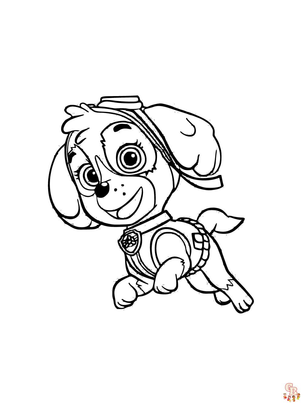 Discover the best free paw patrol coloring pages printable