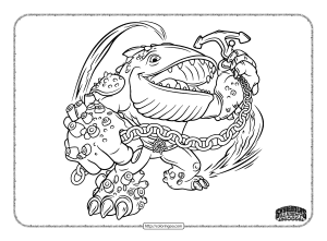 Skylanders coloring pages