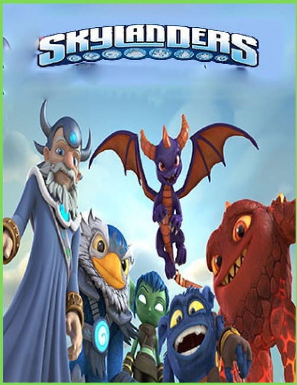 Skylanders coloring book great coloring book for kids and adults