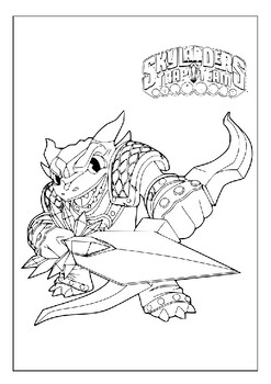 Skylander trap team coloring pages the ultimate adventure for your child p