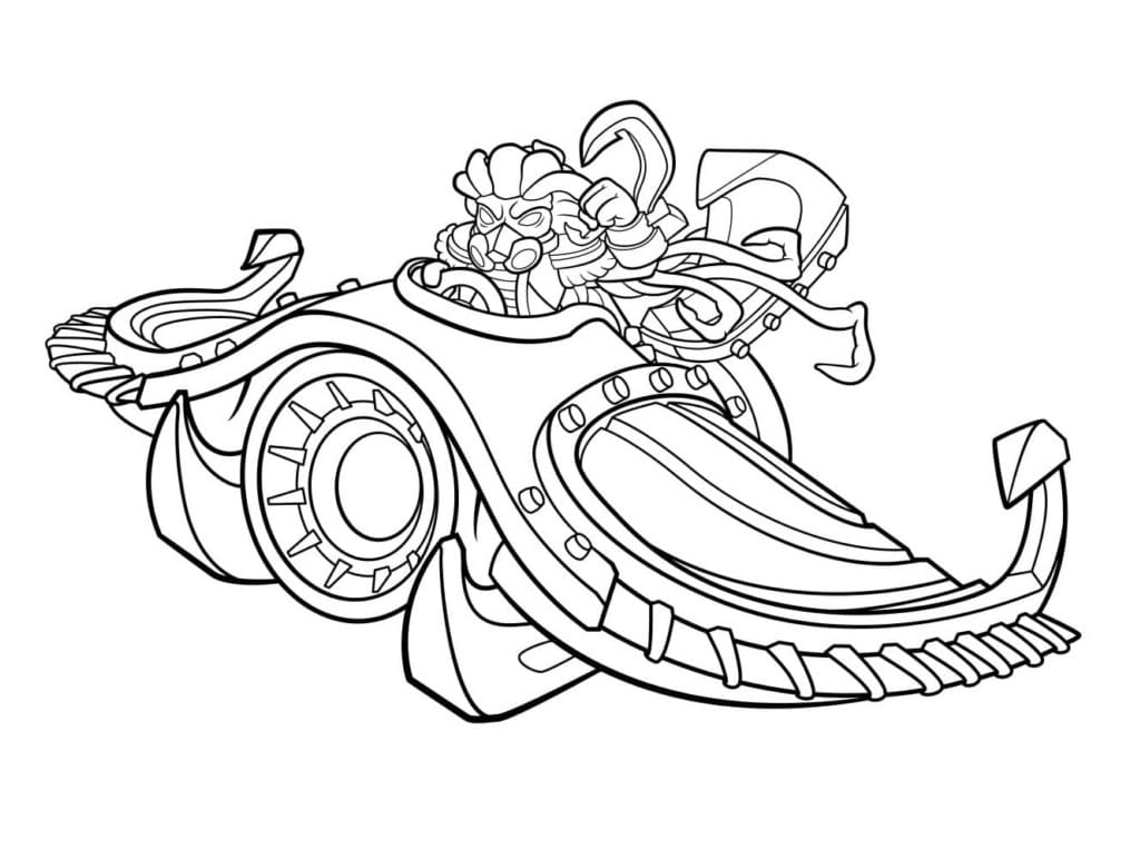 Skylanders coloring pages