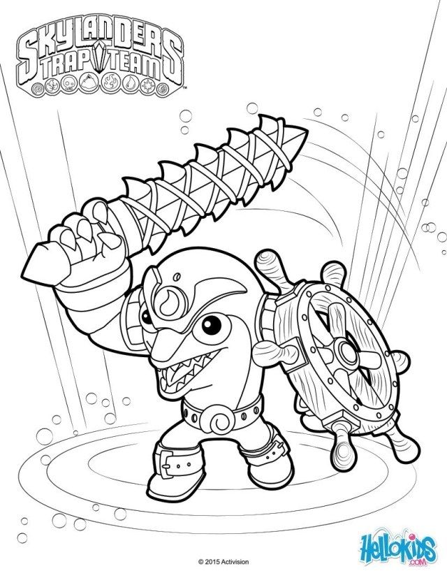 Brilliant image of skylanders coloring pages