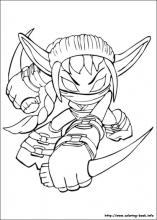 Skylanders coloring pages on coloring