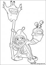 Skylanders coloring pages on coloring