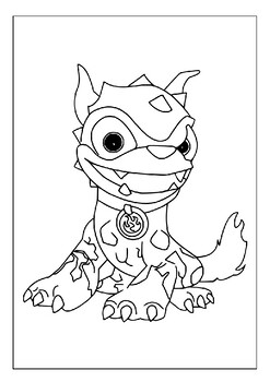 Printable skylanders giants coloring sheets for kids artistic mastery