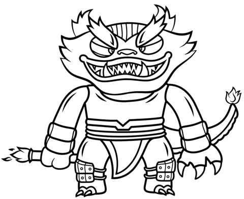 Skylanders coloring pages free coloring pages