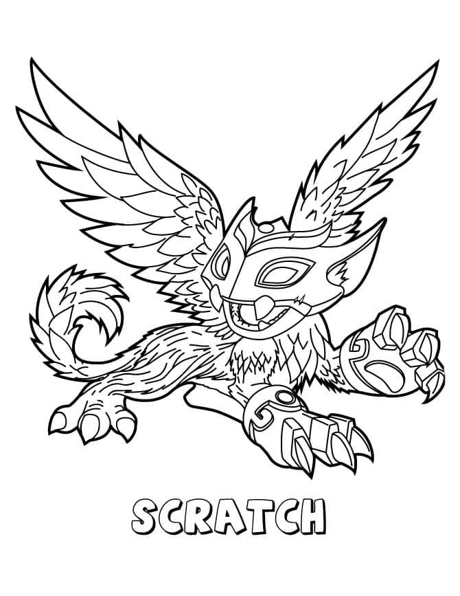 Skylanders coloring pages