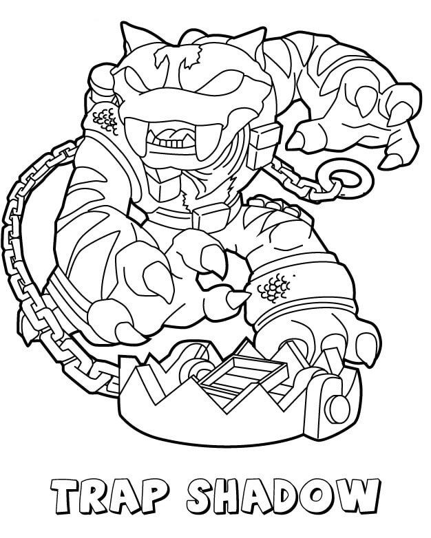 Skylanders coloring pages