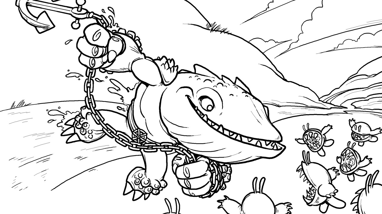 Free printable skylander giants coloring pages for kids