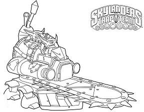 Skylanders coloring pages printable for free download