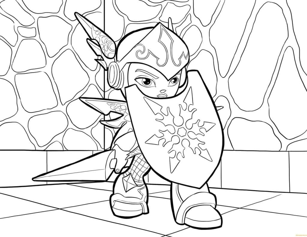 Skylanders coloring pages