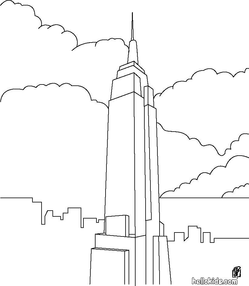 Online coloring pages coloring page skyscraper the city coloring pages for kids