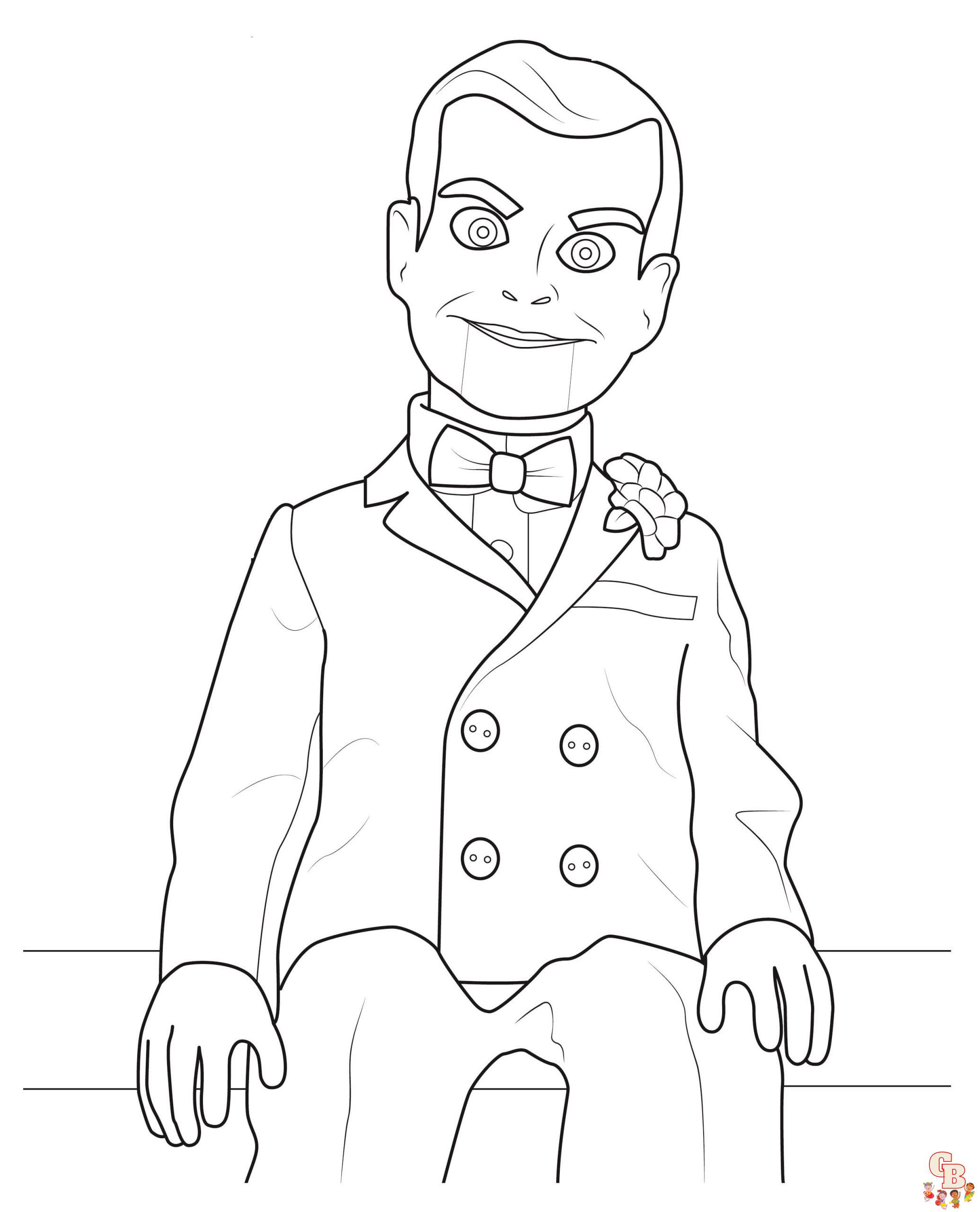 Printable goosebumps coloring pages free for kids and adults