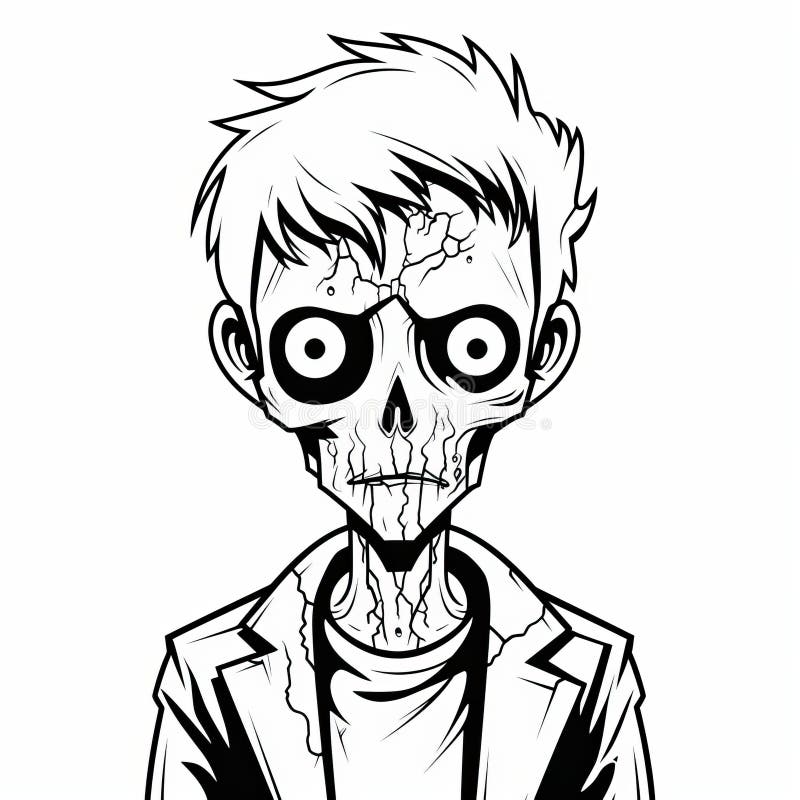 Zombie coloring stock illustrations â zombie coloring stock illustrations vectors clipart