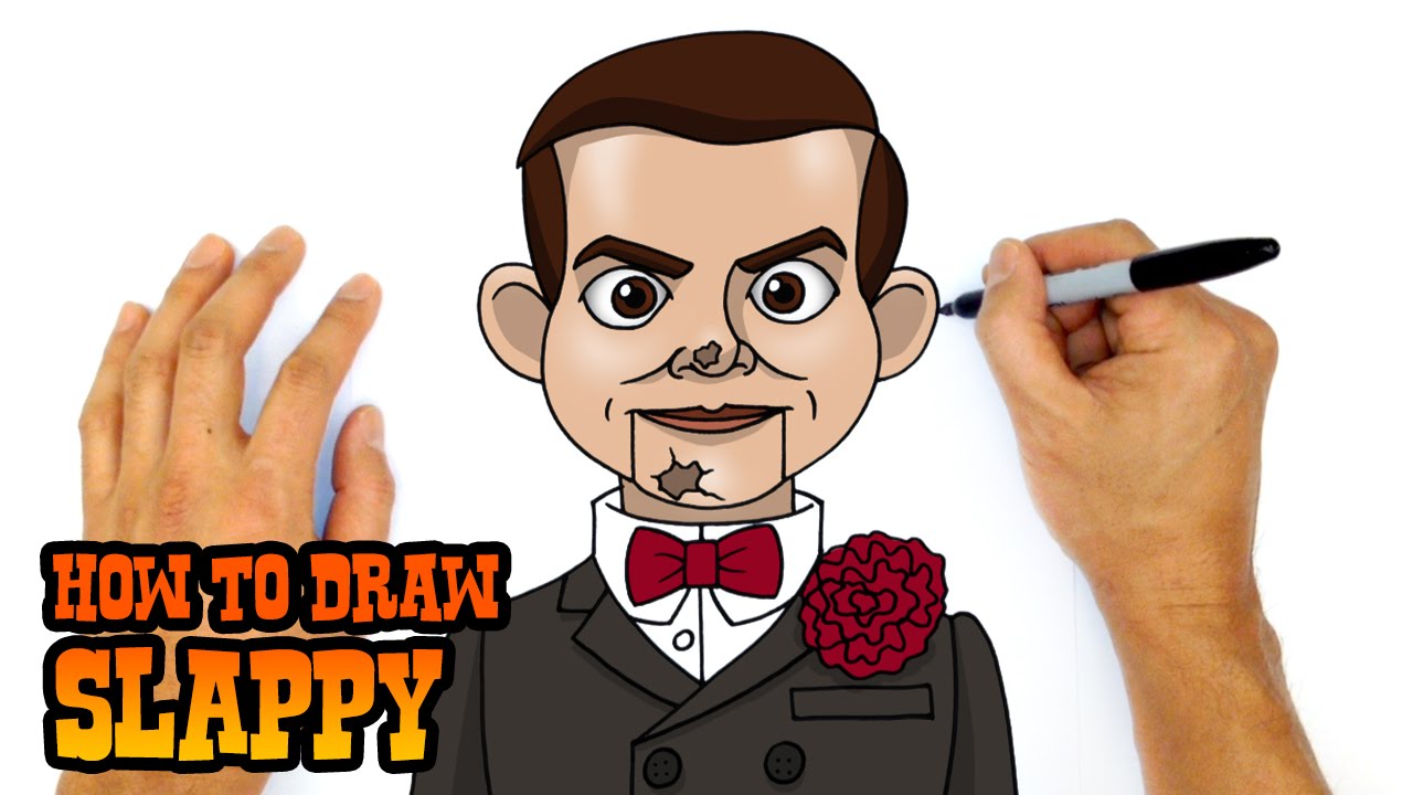 How to draw slappy goosebups