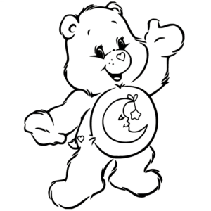 Care bears coloring pages printable for free download