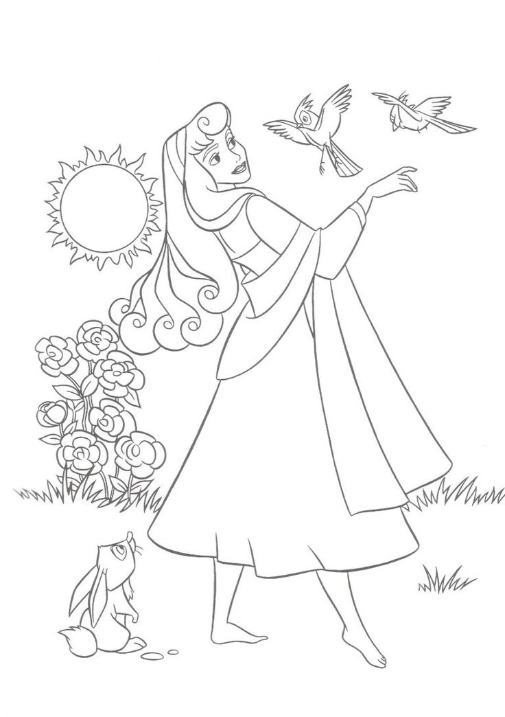 Free printable sleeping beauty coloring pages for kids sleeping beauty coloring pages princess coloring pages cartoon coloring pages