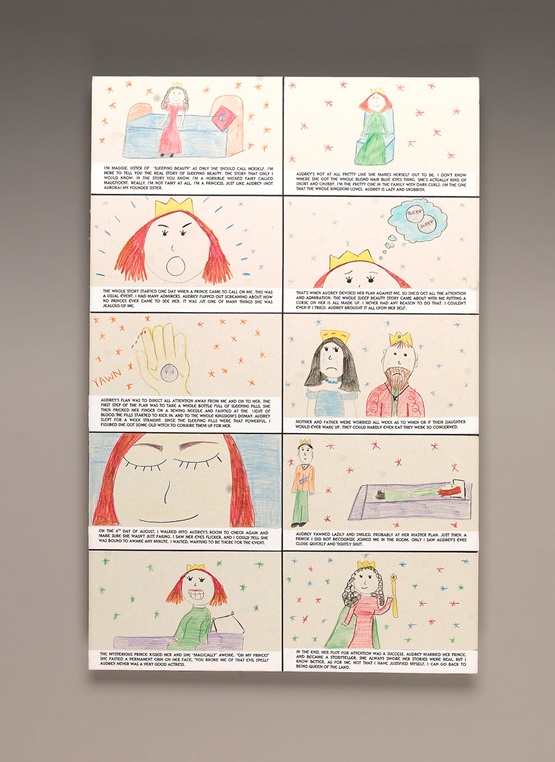 Sleeping beauty story board