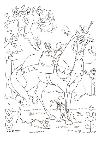 Pin by kellam mcmichael on disney horses cartoon coloring pages sleeping beauty coloring pages princess coloring pages