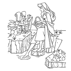 Top free printable sleeping beauty coloring pages online