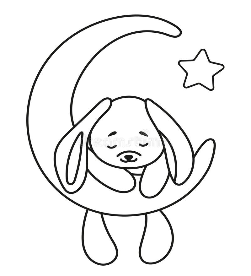 Child sleeping coloring page stock illustrations â child sleeping coloring page stock illustrations vectors clipart