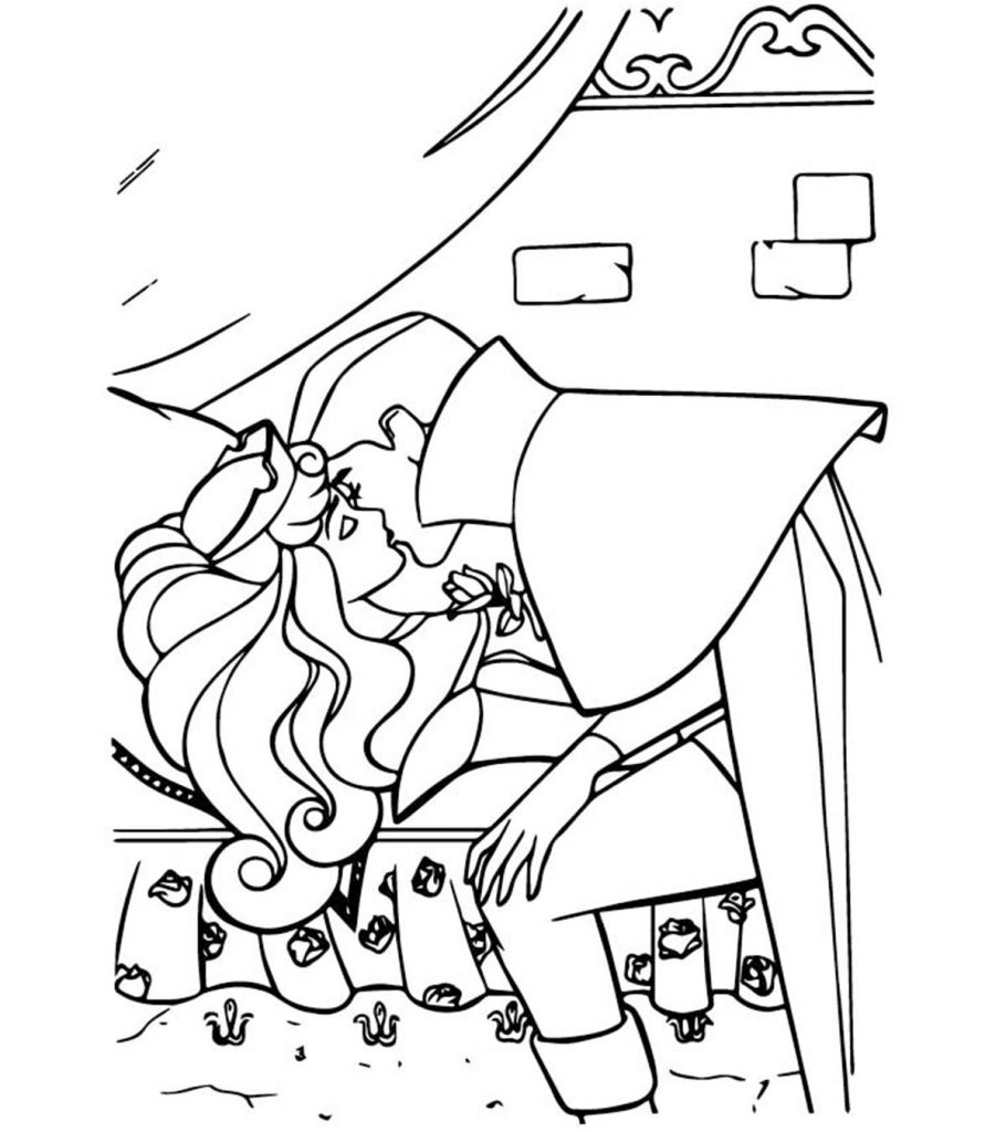 Top free printable sleeping beauty coloring pages online