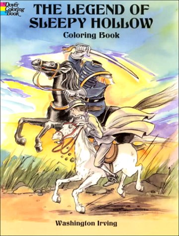 The legend of sleepy hollow coloring book