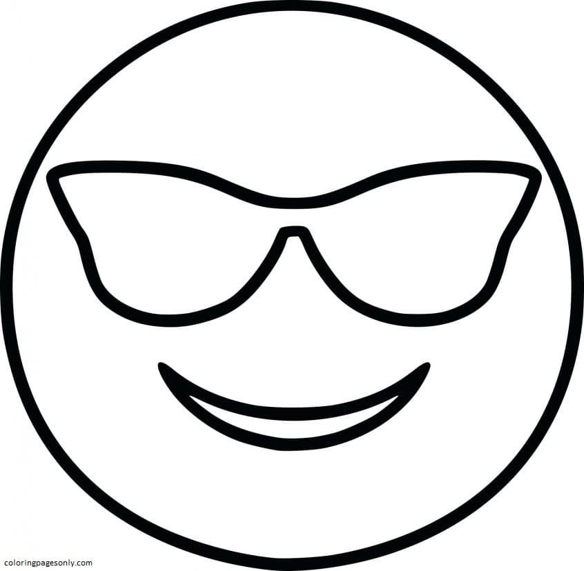 Emoji coloring pages printable for free download