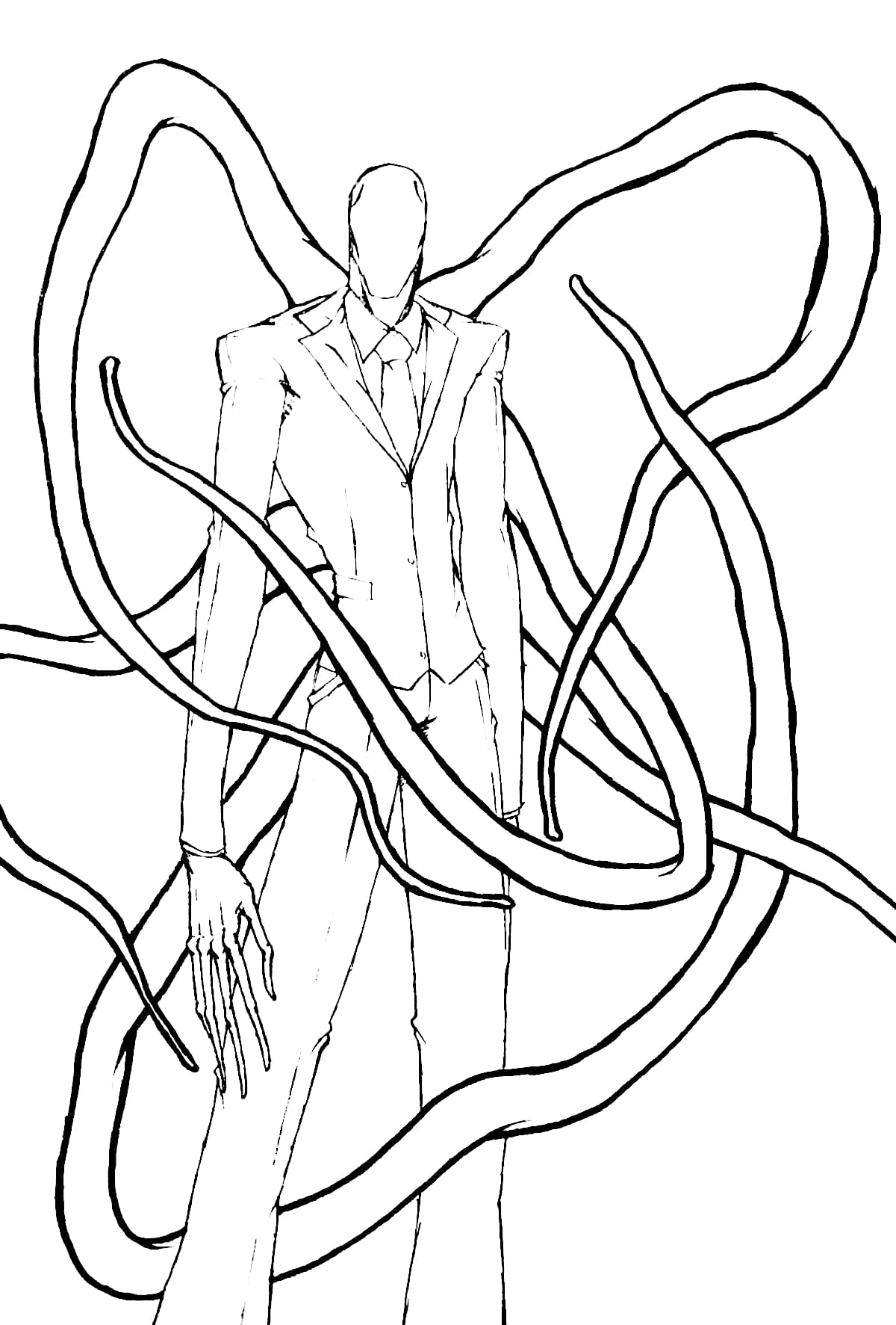 Creepypasta coloring pages free coloring pages