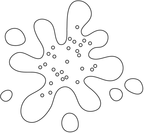 Slime coloring page free printable coloring pages