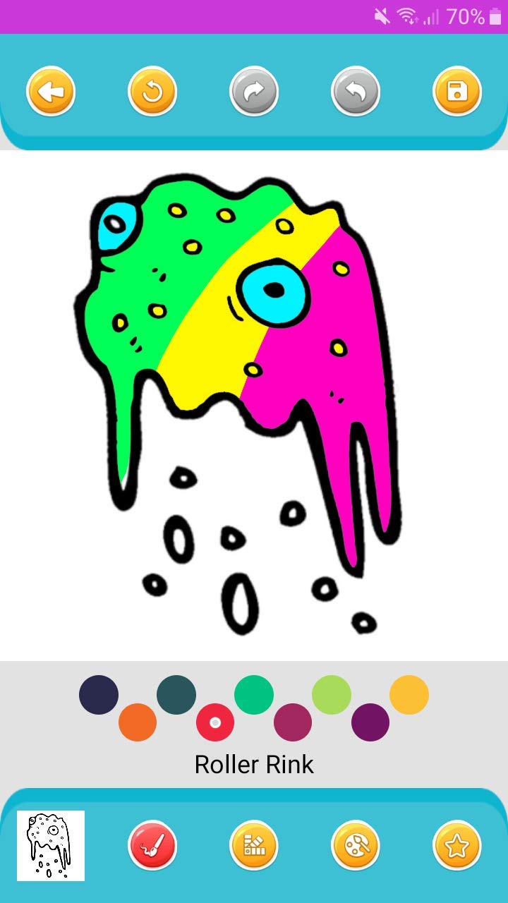 Slime coloring bookappstore for android