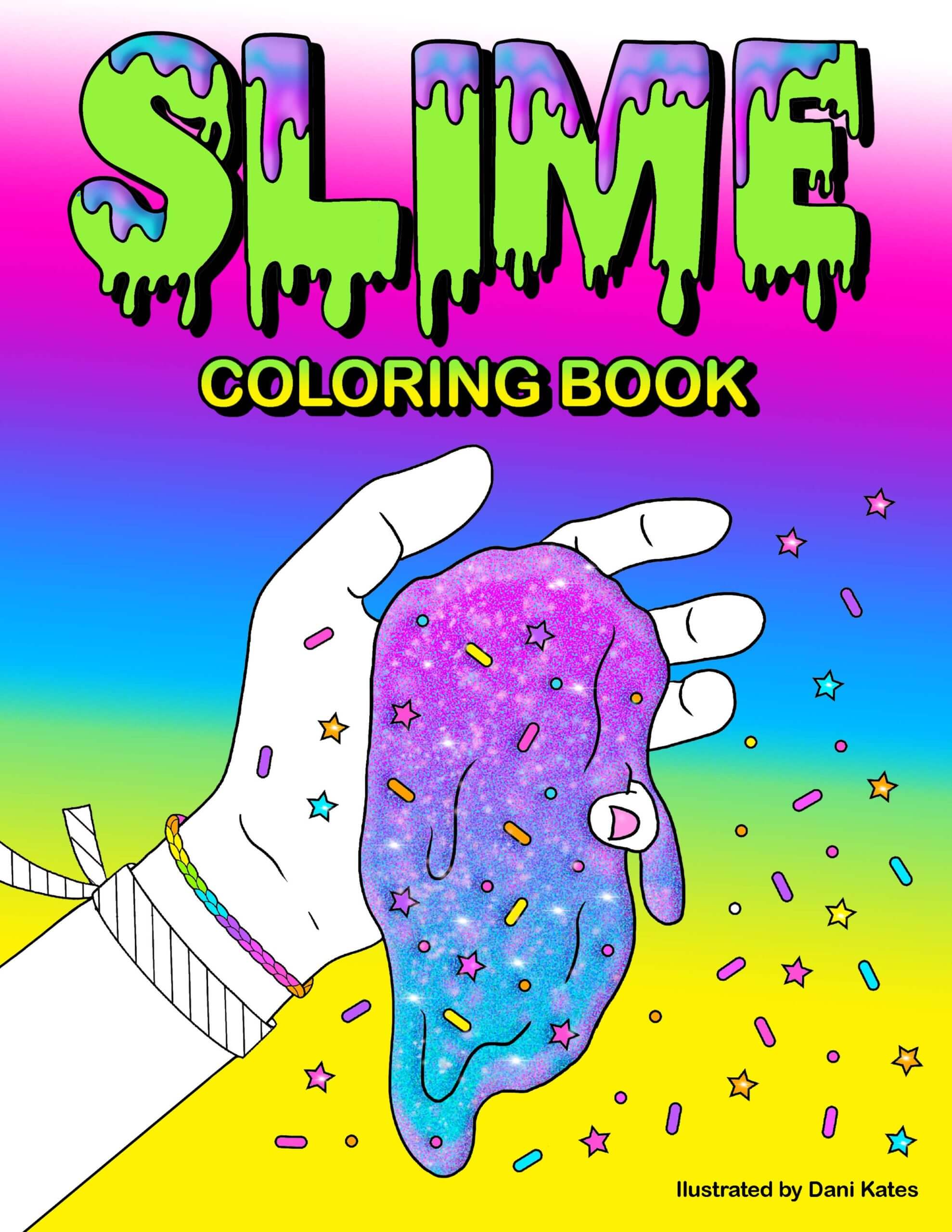 Slime coloring book flora the shop