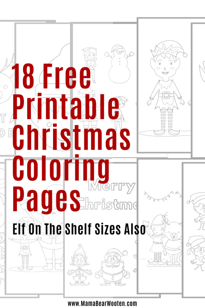 Free printable christmas coloring pages