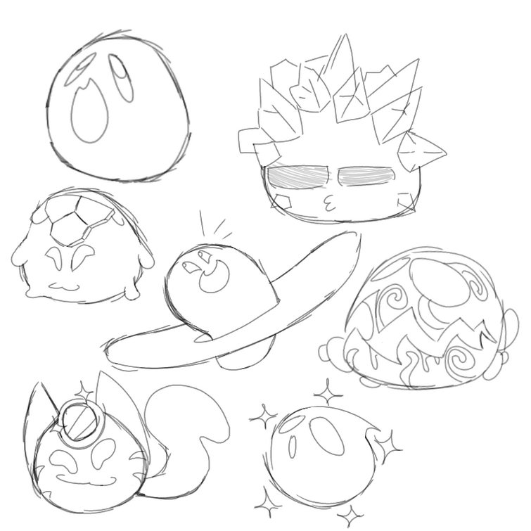 Slime doodles