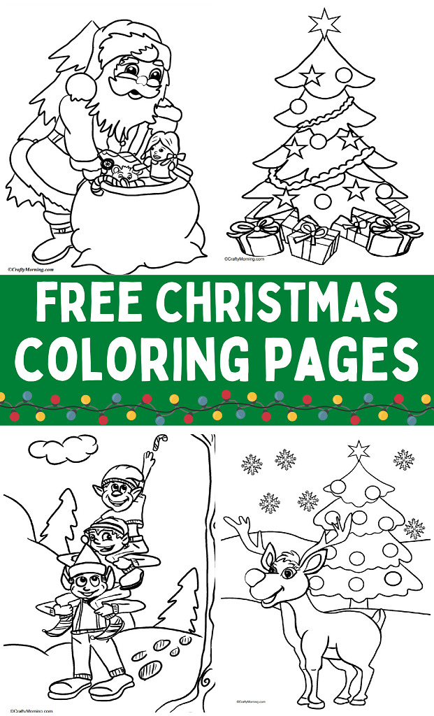 Free printable christmas coloring pages for kids